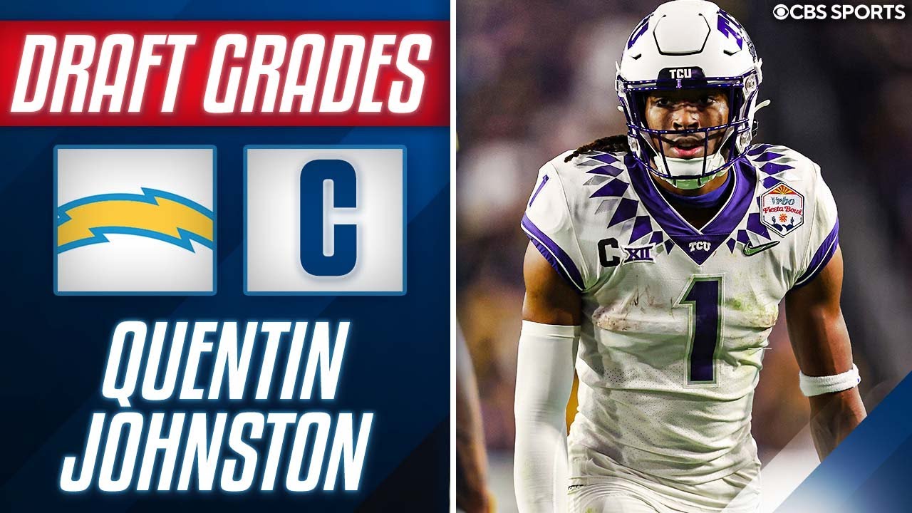 TCU Wide Receiver Quentin Johnston Selected in First Round to ...