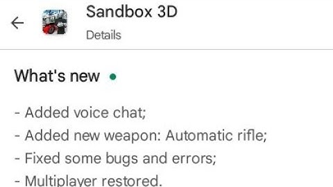 NEW SANDBOX 3D UPDATE!!! v0.3.2