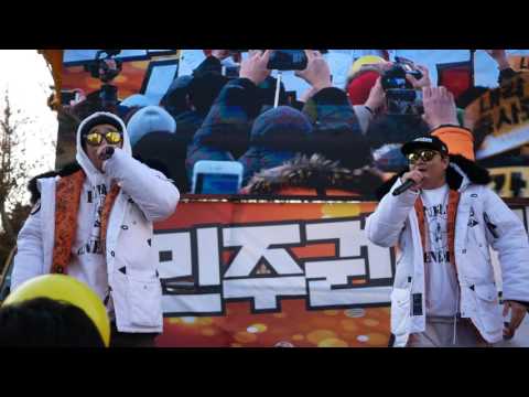 161210 DJ DOC, DOC와 춤을, 7차 박근혜 즉각퇴진 촛불집회, 고화질 4K UHD