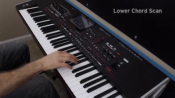 Korg PA4X Style Play Tutorial  Chord Recognition Scan, Memory Button