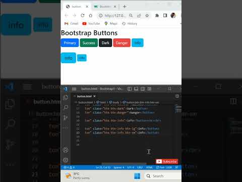 Bootstrap Button classes