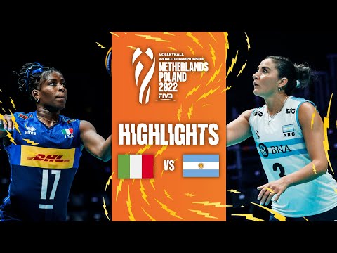 🇮🇹 ITA vs. 🇦🇷 ARG - Highlights  Phase 2| Women's World Championship 2022