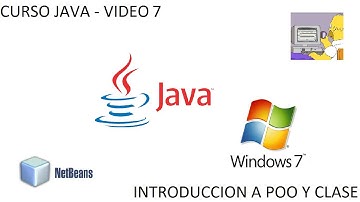 Curso JAVA Video 7 - Introduccion a Programacion Orientada a Objetos