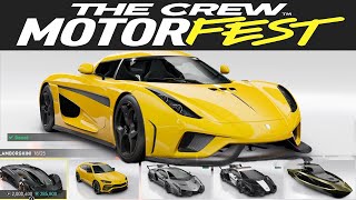 THE CREW MOTORFEST | ALL CARS | FULL VEHICLES LIST (New Cars, Bikes, Trucks, Planes, Boats) by RACING GAMES 3,226 views 8 months ago 25 minutes