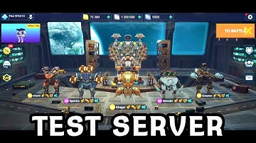 How To Play War Robots Test Server || How To Install Test Server
