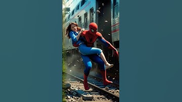 ❤️ Evolution of spider man | Rescue a girl #spiderman #marvel