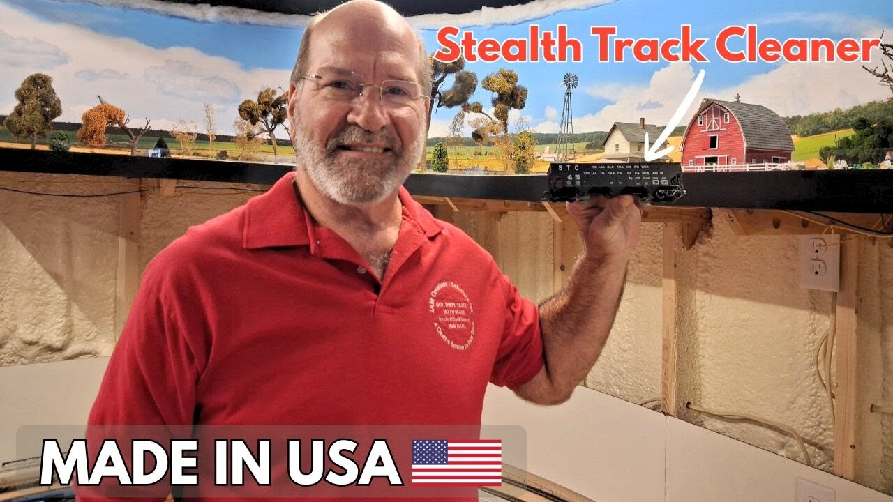 Model Train Track Cleaning Revolution: Introducing the Stealth Track Cleaner!