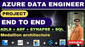 🚀 End-to-End Azure Data Engineering Project | ADF + Spark + Synapse + ADLS + Azure SQL 🔥