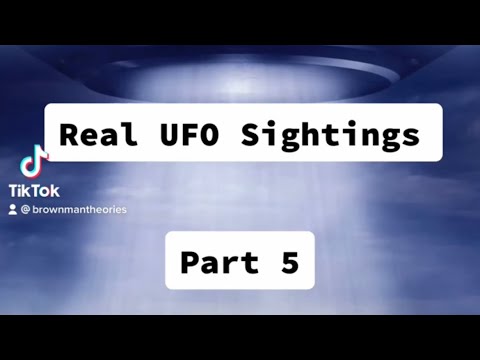 Real UFO Sightings