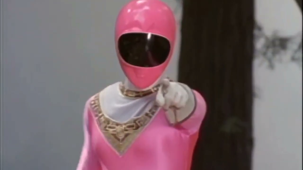Pink Ranger vs Archerina - Power Rangers Zeo