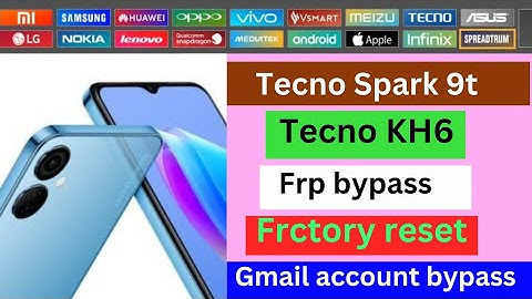 Tecno Spark 9t (kh6) frp bypass unlock tool / Tecno Spark 9t Gmail Account Bypass EXPERT Method