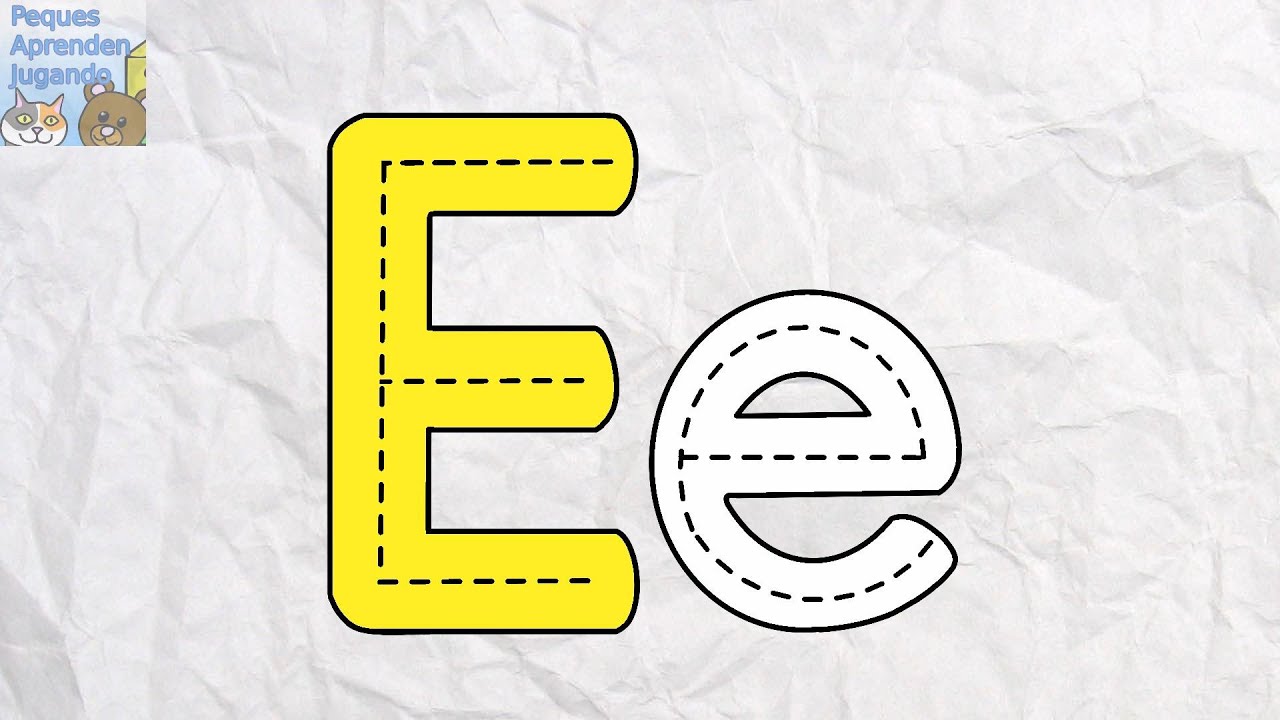 Aprender a escribir las vocales A E I O U para niños  Peques Aprenden Jugando