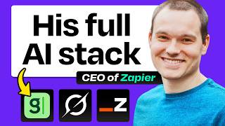 Celebrity Zapier's CEO shares his personal AI stack | Wade Foster Profile