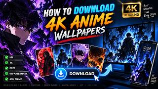 How to Download Anime 4K Wallpapers for PC & Mobile 🔥 | Best Anime Wallpaper Websites 2026 screenshot 3