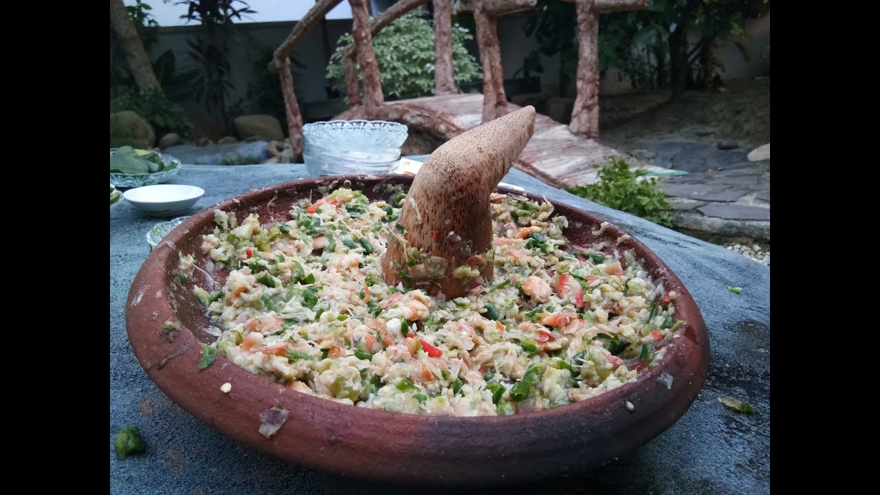 cara memasak Asam Udang (Asam udeng) masakan khas Aceh 