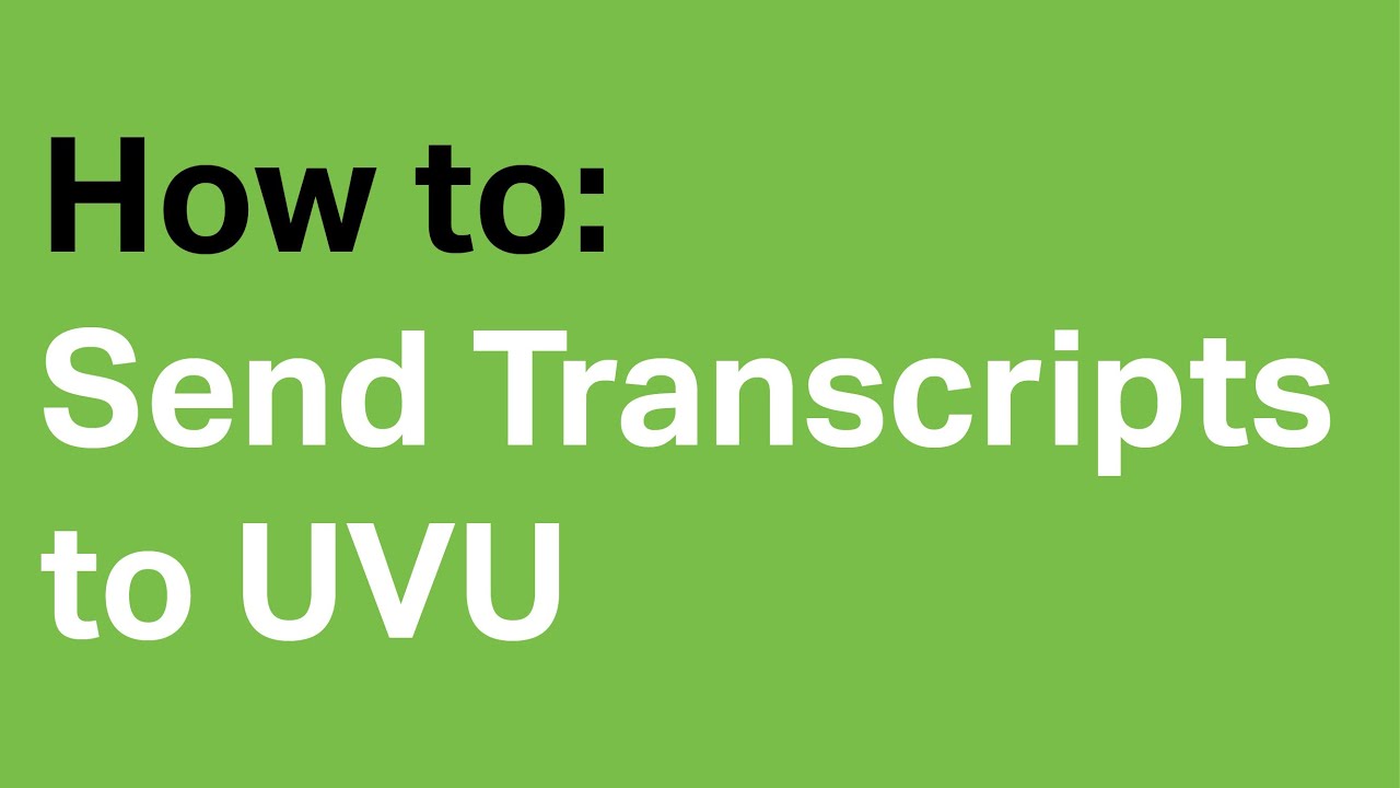 How Hard Is It To Transfer To Uvu?