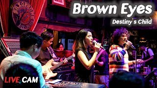 Brown Eyes - Destiny's Child (Cover) by ' Phrima's BAND ' Live CAM