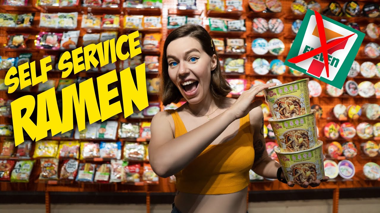 Крупнейший в мире магазин рамэн быстрого приготовления 🌶️🔥🥵 Корейская уличная еда Бангкоке, Таиланд