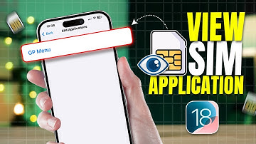 How to View SIM Applications on iPhone | Access Carrier Services in iOS