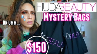 HUDA BEAUTY MYSTERY BAGS... I CAN'T BELIEVE THIS!