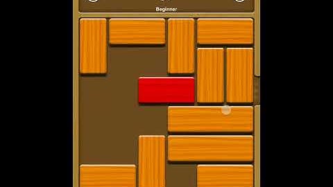 Unblock me free solutions beginner level 97 ( android and ios app solutions all levels )