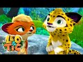 LEO and TIG 🦁 🐯 All epsodes in a row 1-15 ⭐ Cartoons collection 💚 Moolt Kids Toons Happy Bear