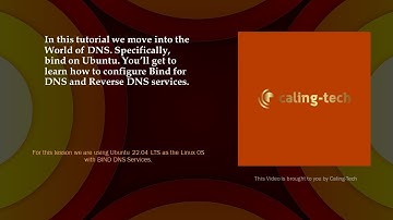 Install and configure DNS with BIND on Ubuntu 22.04 LTS