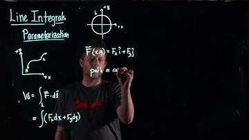 Line Integrals - Parameterization