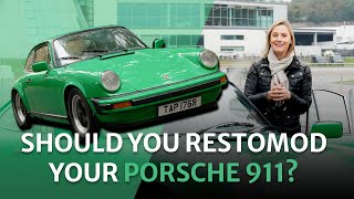 Restomod vs. Factory Original Porsche 911  Clash of Classics at MercedesBenz World