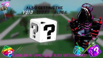 PLAYING LUCKYBLOCK BATTLEGROUNDS! | Lucky Block Battlegrounds #roblox #gameplay #luckyblock