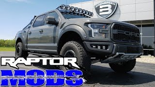 This 18 raptor has some cool mods. below i will list links so you can
read more about them. these mods work well together and really set
apart fr...