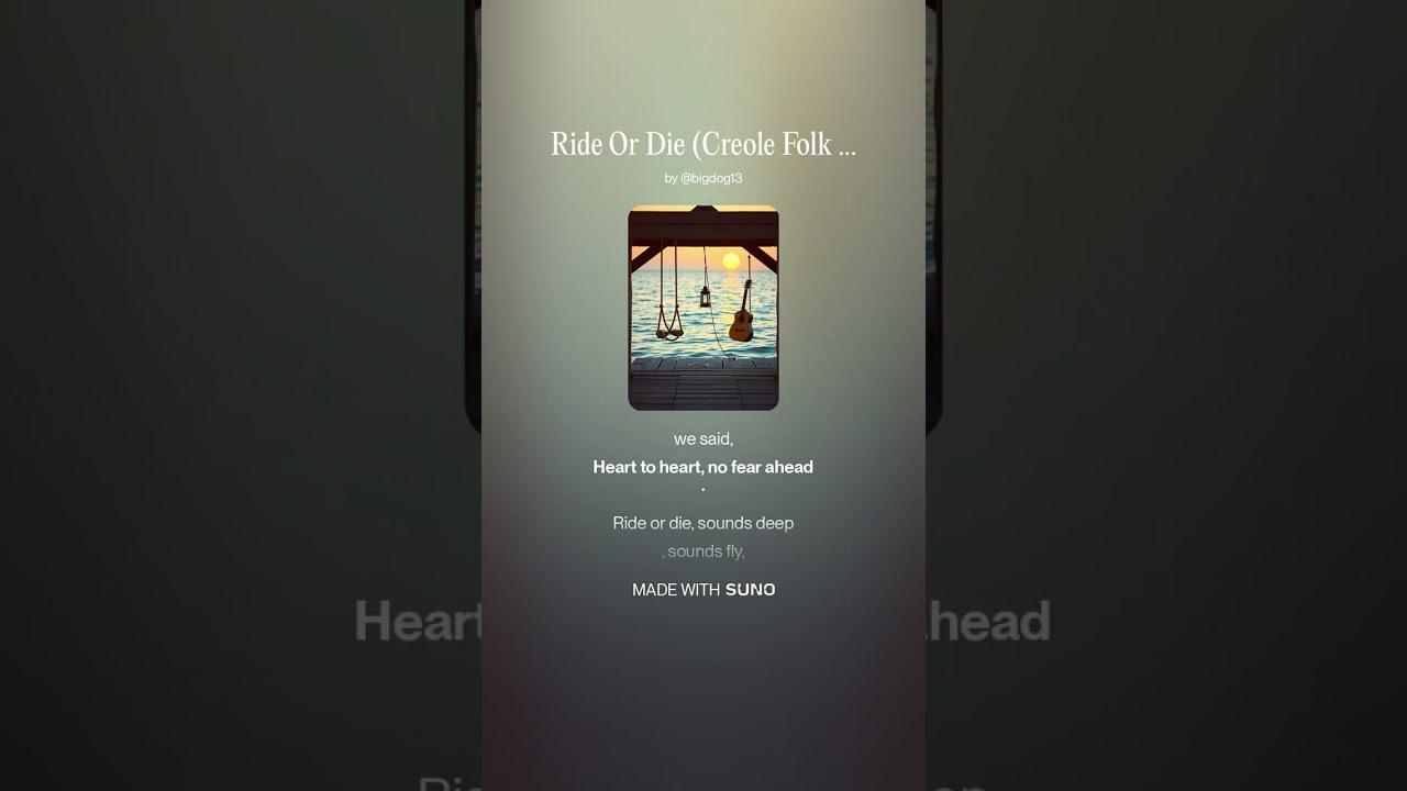 Ride Or Die (Creole Folk Rock) (Male) | Verman Bedessee and BDC A.I.M. Band