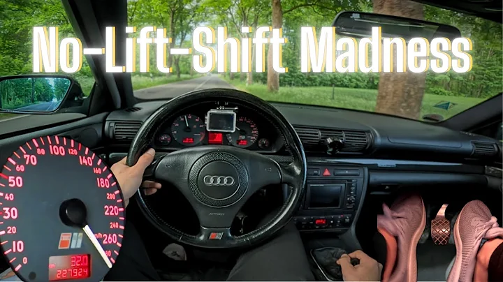 Audi S4 B5 POV: Brutal Shifts, Turbo Spool & Exhaust Notes