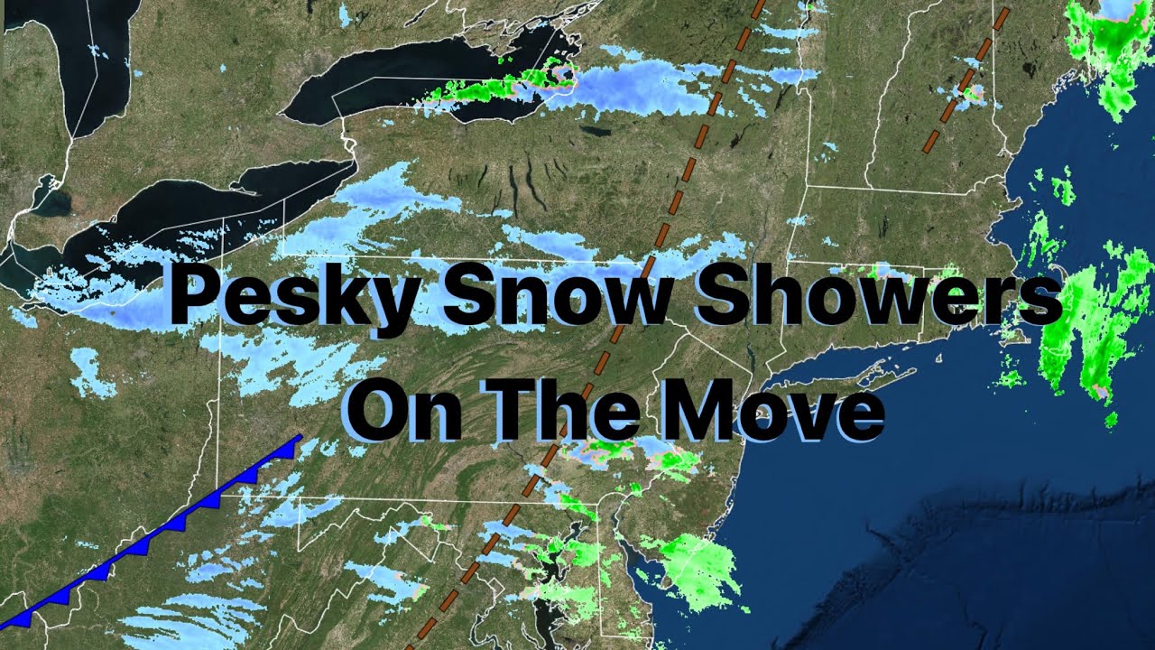 Pesky Snow Showers On The Move - YouTube