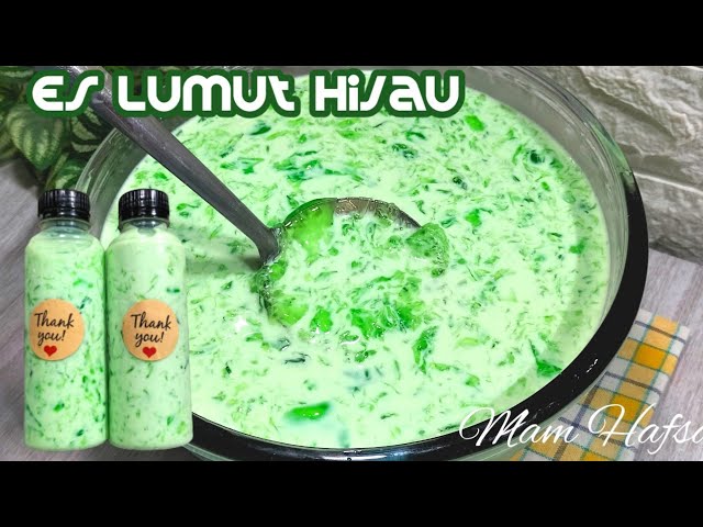 Cara Membuat Es Lumut Nutrijel RESEP ES LUMUT HIJAU/ES VIRAL - YouTube