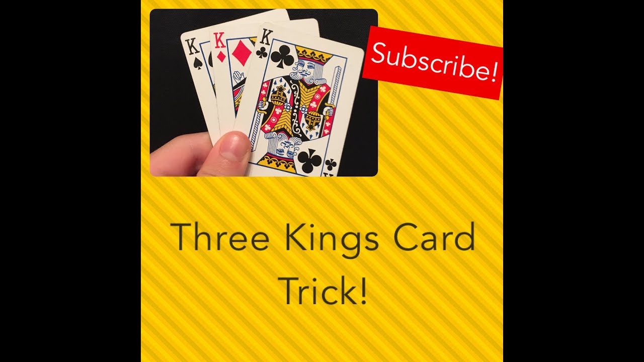 Three Kings Card Trick Revealed Tutorial Youtube