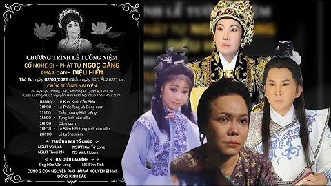 NSƯT Vũ Linh ,Kim Tử Long ,Thoại Mỹ ,Việt Hương Tổ Chức Lễ Tưởng Niệm Cố NSƯT Ngọc Đáng tại Việt Nam