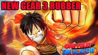 One Fruit Simulator - New Gear 3 Rubber Showcase