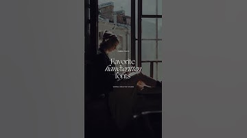 Best Canva Script Fonts | Handwritten Fonts | Aesthetic Fonts #canva #aestheticvlog