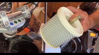 Yamaha XV535 Virago  Recommissioning (Part 6) Replace Air Filter & Fuel Filter