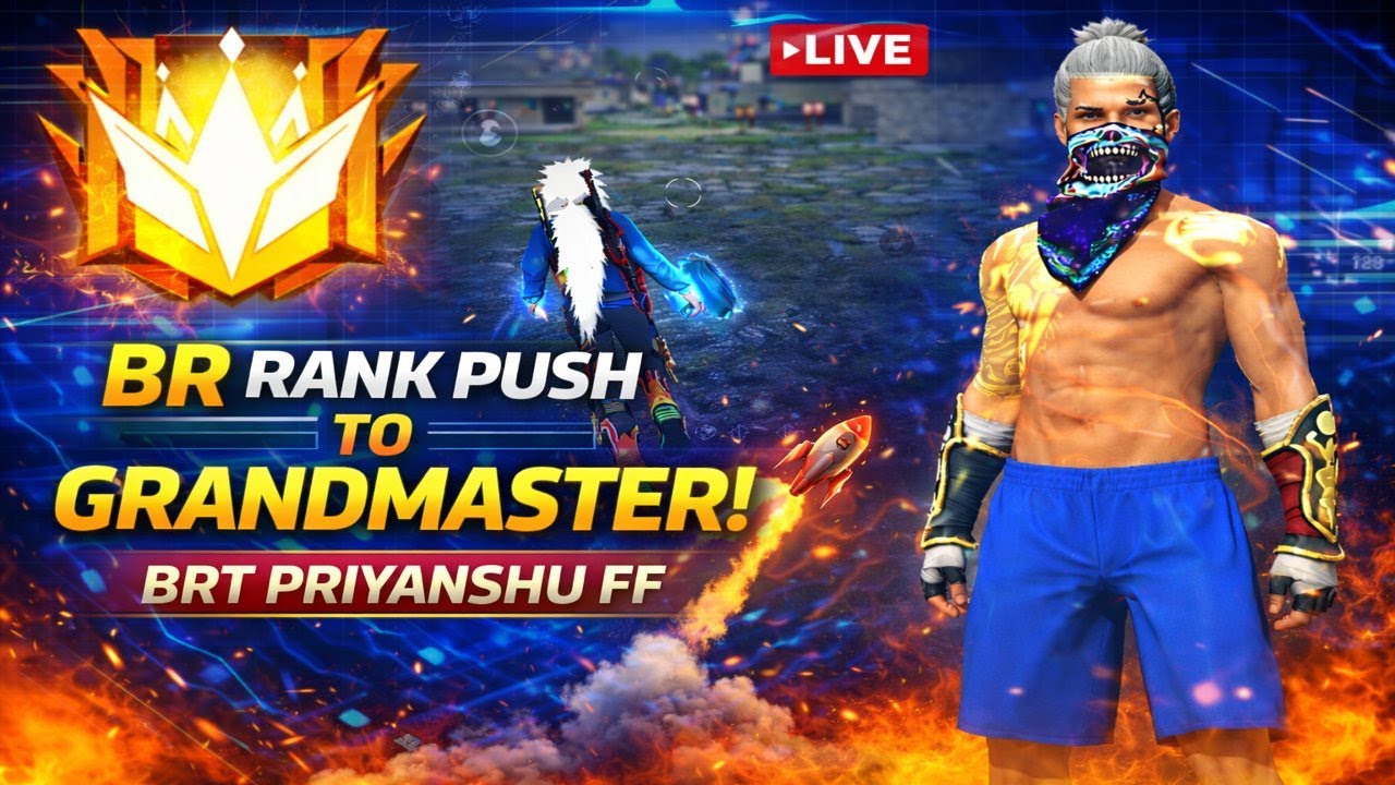Road to Grandmaster in Br rank | Free fire maxx Mobile Livestream Fun ...