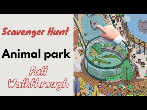 Scavenger Hunt - Animal Park -  Level 2 Gameplay 🔍