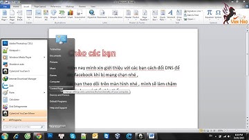Hướng Dẫn Thay Đổi DNS Trên Windows 7 khi không Vào được Facebook