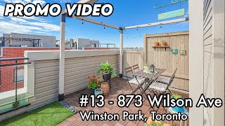 Unit 13 - 873 Wilson Avenue, Toronto, Promo Video