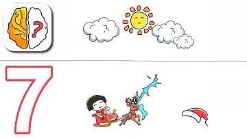 Brain Out - Gameplay Walkthrough - Finding Santa Level 7