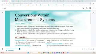 CHAPTER 5 Conversions Within Measurement Systems