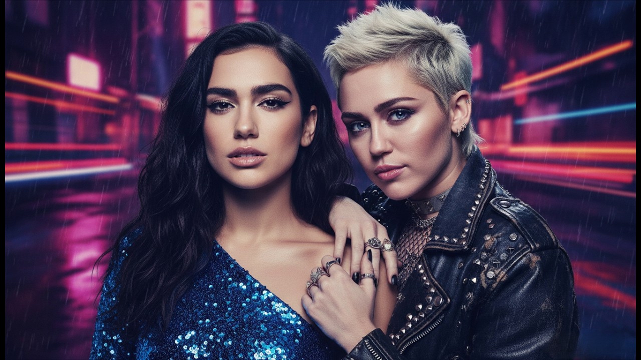 Dua Lipa X Miley Cyrus - I Look Amazing On This Floor |Official Video | English Song Lyrics|
