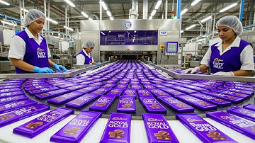 Inside the World’s Biggest Chocolate Factory! (2 Million Bars)