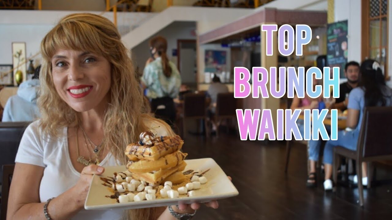 BREAKFAST & BRUNCH IN HAWAII LOCO MOCO & S'MORES WAFFLES WAIKIKI