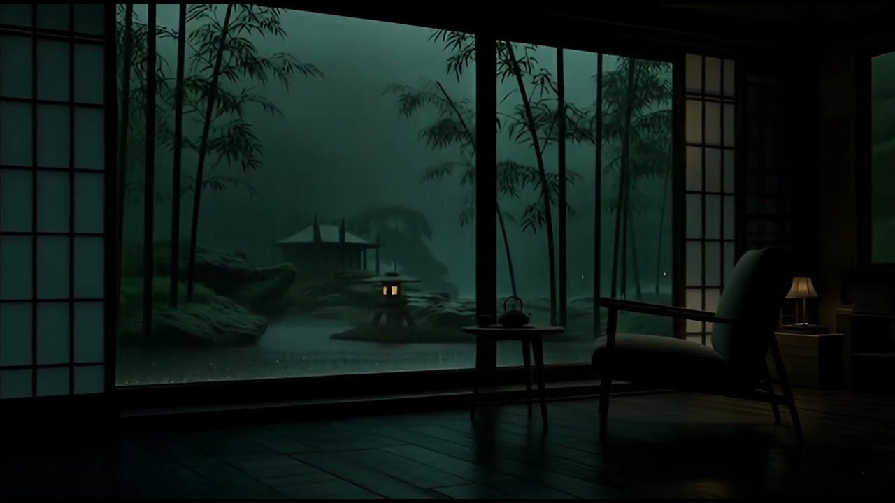 Soothing Garden Rain Sounds 🌧️ for Sleep & Relaxation